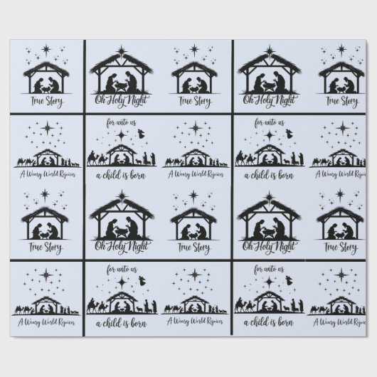 The Christmas Story Geschenkpapier (Flach)