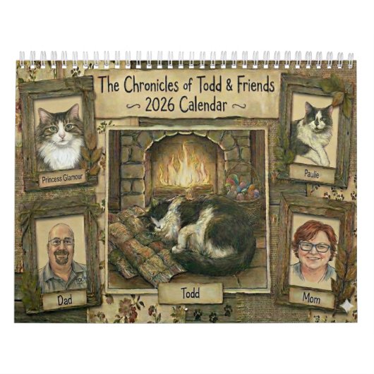 The Chronicles of Todd & Friends 2026 Calendar Kalender (Titelbild)