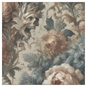 The Chthonic Ossuary - Gothic Statement Tile Stoff (Nahaufnahme)