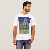 The Church at Auvers 1890 by Vincent van Gogh T-Shirt (Vorne ganz)