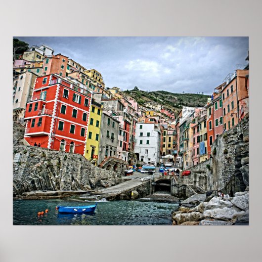 The Cinque Terre - Riomaggiore, Italien Poster 20x (Vorne)