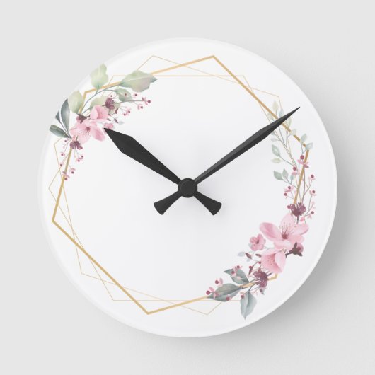 The Circle of Life Runde Wanduhr (Vorderseite)