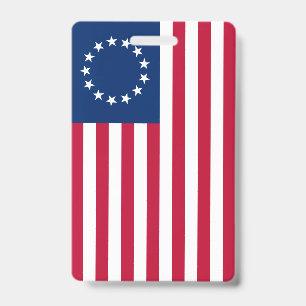 The Circle of Stars, American Flag by Betsy Ross Ausweis