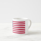 The Circle of Stars, American Flag by Betsy Ross Espressotasse (Vorderseite Rechts)