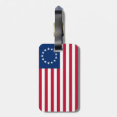 The Circle of Stars, American Flag by Betsy Ross Gepäckanhänger (Rückseite vertikal)