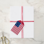 The Circle of Stars, American Flag by Betsy Ross Geschenkanhänger (Mit Garn)