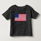 The Circle of Stars, American Flag by Betsy Ross Kleinkind T-shirt (Vorderseite)