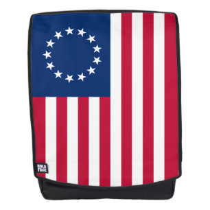The Circle of Stars, American Flag by Betsy Ross Rucksack