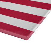 The Circle of Stars, American Flag by Betsy Ross Schneidebrett (Ecke)