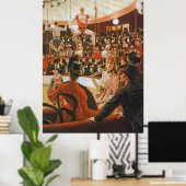 The Circus Lover von James Tissot Poster (Heimbüro)