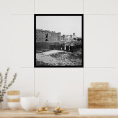 The Citadel in Charleston, SC 1865 Poster (Küche)