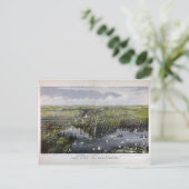 \The City of Baltimore by Currier & Ives (1880) Postkarte (Stehend Vorderseite)