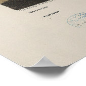 The City of Boston by Parsons & Atwater 1873 Poster (Ecke)