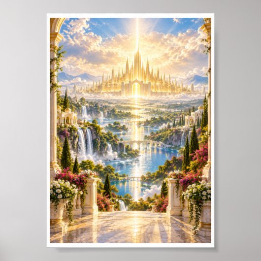 The City of Light Poster (Vorne)