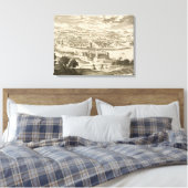 The City of Mexico, 1723 Leinwanddruck (Insitu (Schlafzimmer))