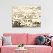 The City of Mexico, 1723 Leinwanddruck (Insitu (Wohnzimmer))