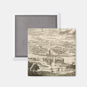The City of Mexico, 1723 Magnet (Vorderseite/Rückseite)