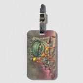 The City Sleeps Gepäckanhänger (Vorderseite Vertikal)