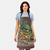 The City Sleeps Schürze (Getragen)