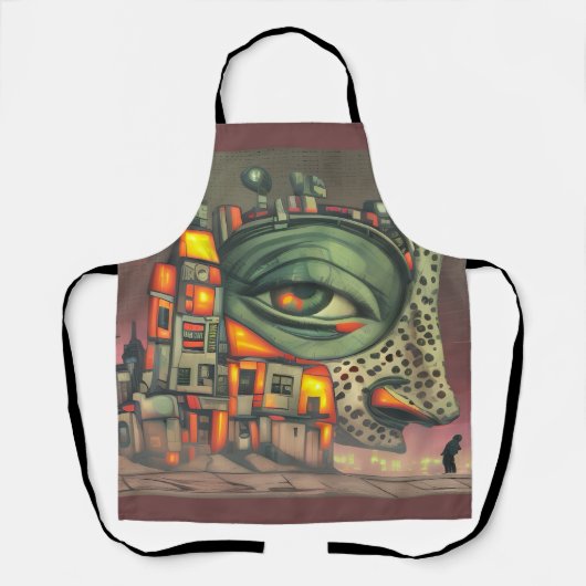 The City Sleeps Schürze (Vorderseite)