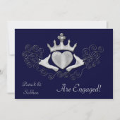 The Claddagh (Silver) Einladung (Vorderseite)