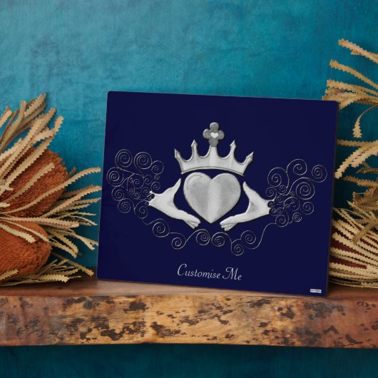 The Claddagh (Silver) Fotoplatte (Seite)