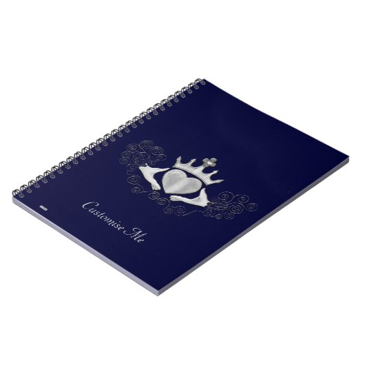 The Claddagh (Silver) Notizblock (Linke Seite)