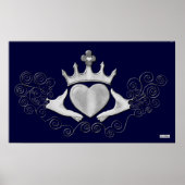 The Claddagh (Silver) Poster (Vorne)
