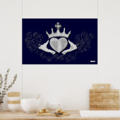 The Claddagh (Silver) Poster (Küche)
