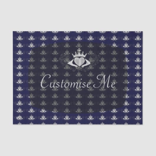 The Claddagh (Silver) Seidenpapier (Vorderseite)