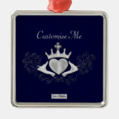The Claddagh (Silver) Silbernes Ornament (Vorne)