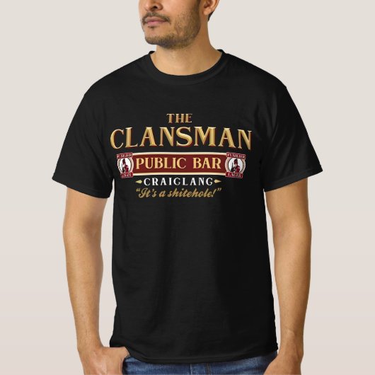 " The Clansman Sh*tehole" T-Shirt (Vorderseite)