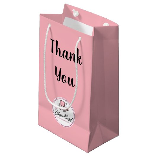 The Classic Coord Gift Bags Kleine Geschenktüte (Vorderseite Schrägansicht)
