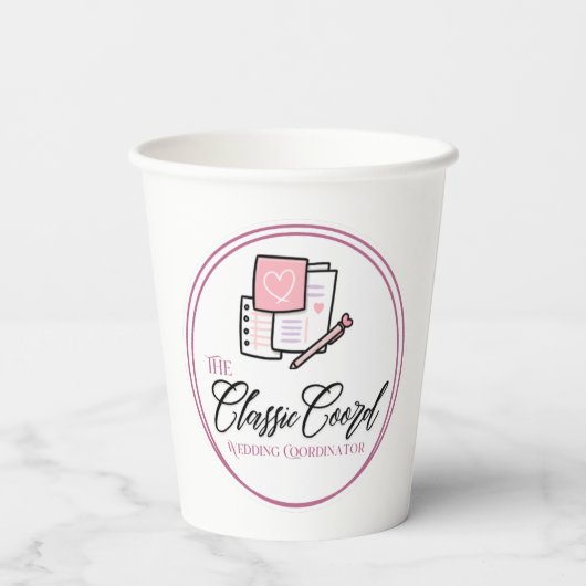 The Classic Coord Pappbecher (Rückseite)