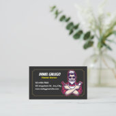 The Classic Cut Barber Visitenkarte (Stehend Vorderseite)