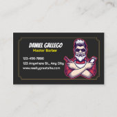 The Classic Cut Barber Visitenkarte (Vorderseite)