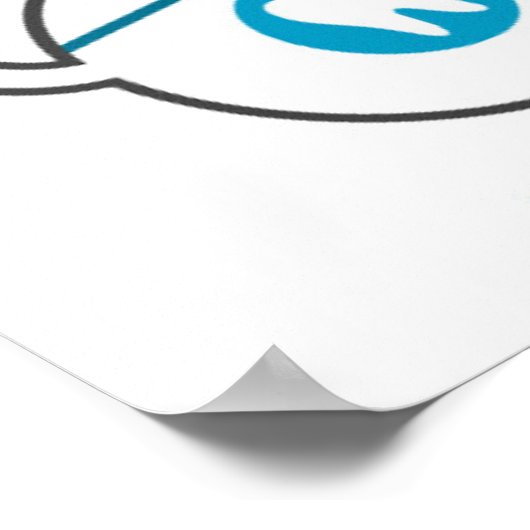 The Clean Teeth Gang Poster (Ecke)