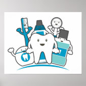 The Clean Teeth Gang Poster (Vorne)