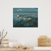 The Cliff House and Siegel Rocks (1157) Poster (Küche)