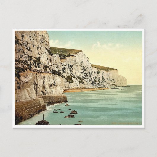 The Cliffs, Dover, England classic Fotochrom Postkarte (Vorderseite)