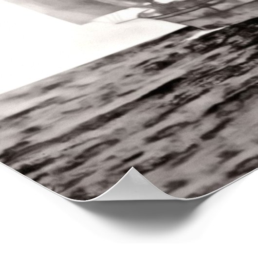 The Clipper "Cutty Sark" 1869 Poster (Ecke)