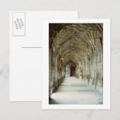 The Cloisters of Gloucester Cathedral, 12th Centur Postkarte (Vorne/Hinten)