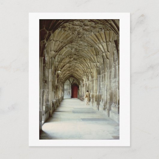 The Cloisters of Gloucester Cathedral, 12th Centur Postkarte (Vorderseite)