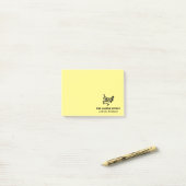 The Clopen Effect - Black Logo Notes Post-it Klebezettel (Auf Schreibtisch)