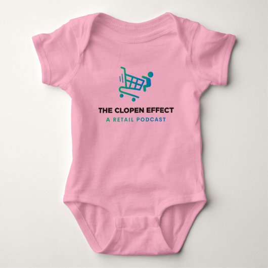 The Clopen Effect Podcast - Baby One Piece Strampler (Vorderseite)