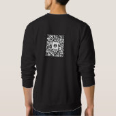 The Clopen Effect QR code Sweatshirt (Rückseite)
