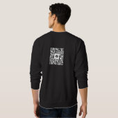 The Clopen Effect QR code Sweatshirt (Schwarz voll)