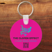 The Clopen Effect Schlüsselanhänger (Vorderseite)