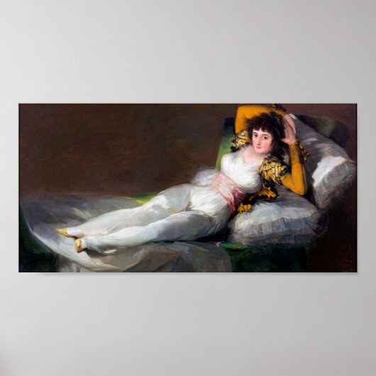 The Clothed Maja, Francisco Goya, 1798-1803 Poster (Vorne)
