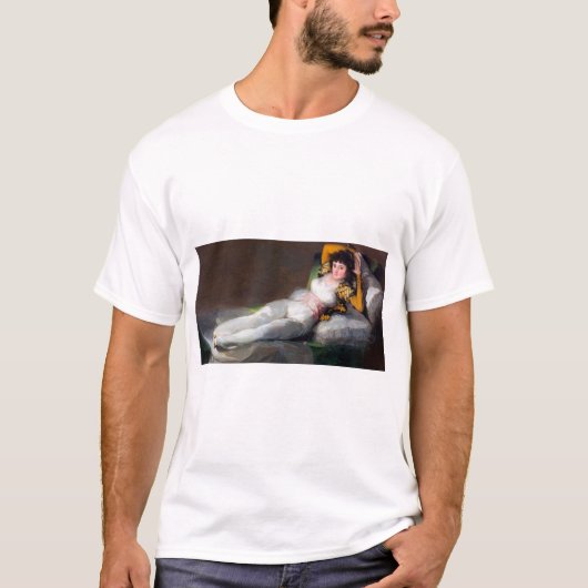 The Clothed Maja, Francisco Goya, 1798-1803 T-Shirt (Vorderseite)